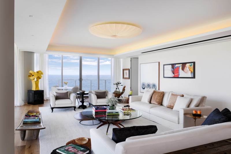 living room luxury miami